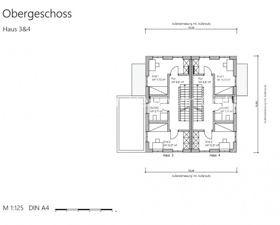 Obergeschoss 3&4 Doppelhaush�lfte M�nchen