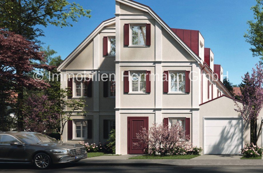 Visualisierung 3 Doppelhaush�lfte M�nchen