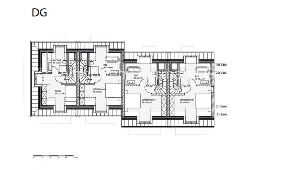 Planungen - Dachgeschoss Stadthaus M�nchen