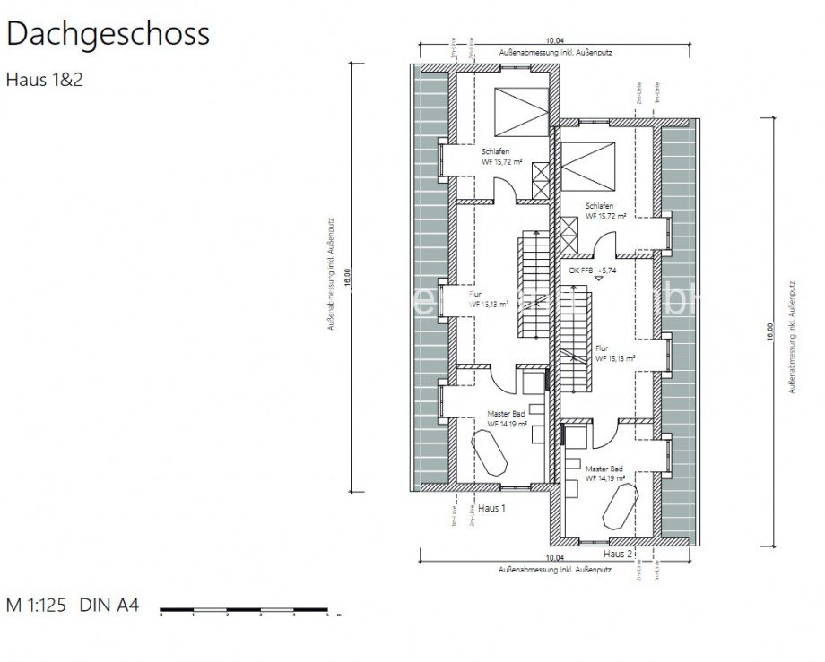 Dachgeschoss 1&2 Doppelhaush�lfte M�nchen