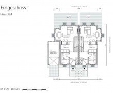Erdgeschoss  3&4 Neubau von 4 Doppelhaush�lten