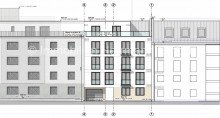 Visualisierung 5 Baugrundst�ck | Exklusives Mehrfamilienhaus mit 12 Wohnungen und Tiefgarage nahe der Theresienwiese