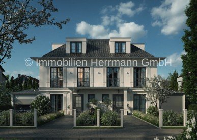 Hauptbild Neubau Villenhälfte in klassischer Architektur - Villa 2