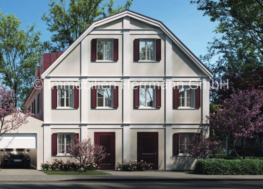 Visualisierung 4 Doppelhaush�lfte M�nchen